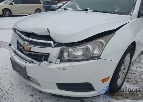 2013 Chevrolet Cruze Ls Auto из США, поврежденный, VIN 1G1PA5SH4D7107943